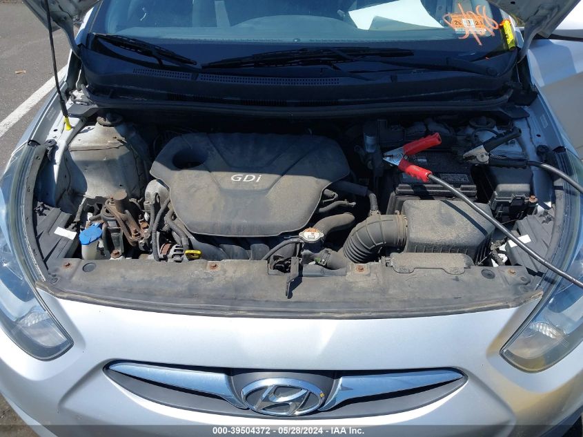 2013 Hyundai Accent Gs VIN: KMHCT5AE9DU128520 Lot: 39504372