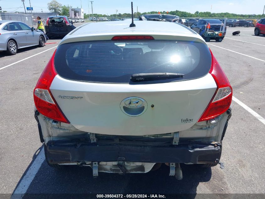 2013 Hyundai Accent Gs VIN: KMHCT5AE9DU128520 Lot: 39504372