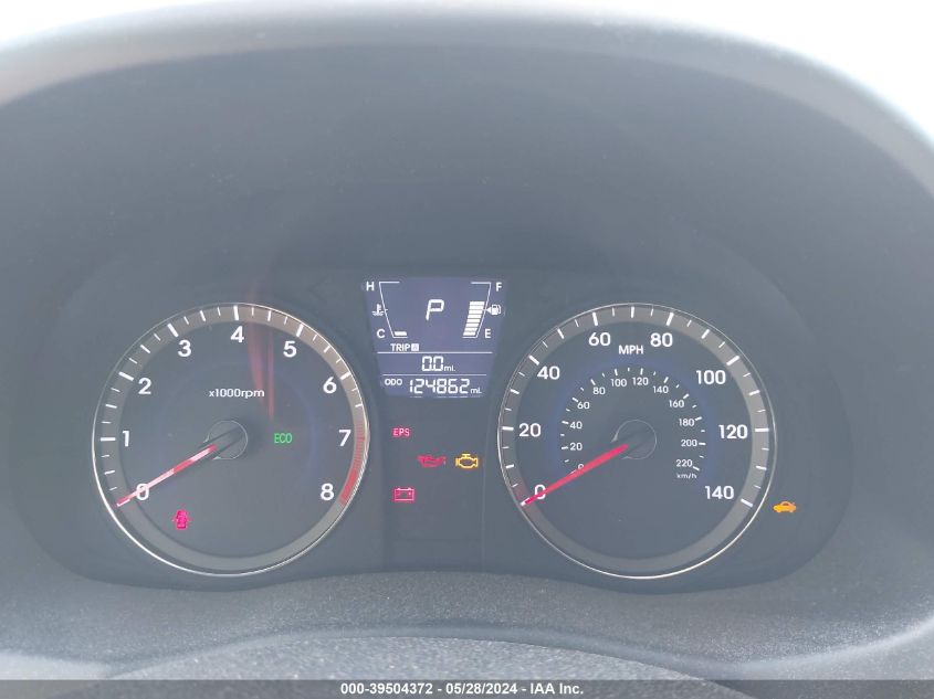 2013 Hyundai Accent Gs VIN: KMHCT5AE9DU128520 Lot: 39504372