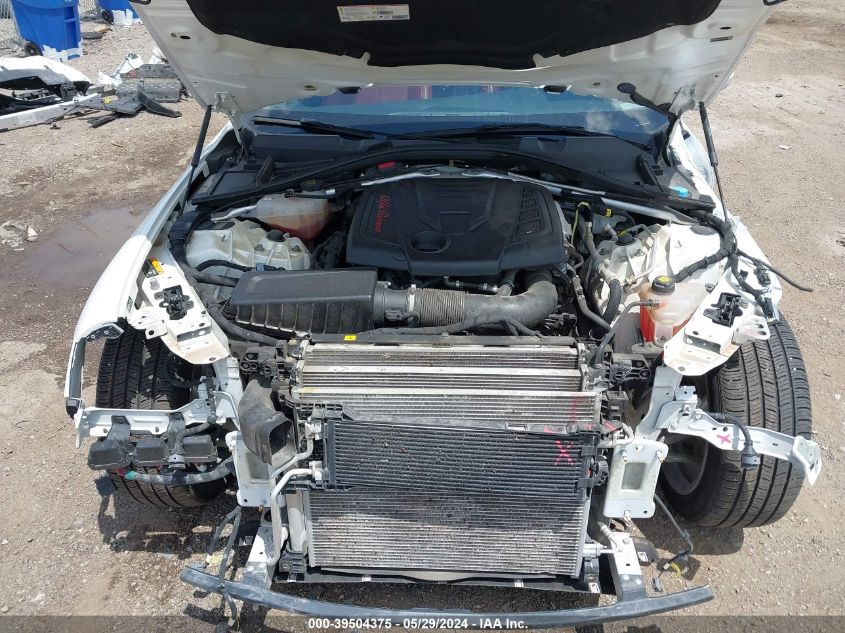 2018 Alfa Romeo Giulia Ti Rwd VIN: ZARFAECN4J7583571 Lot: 39504375