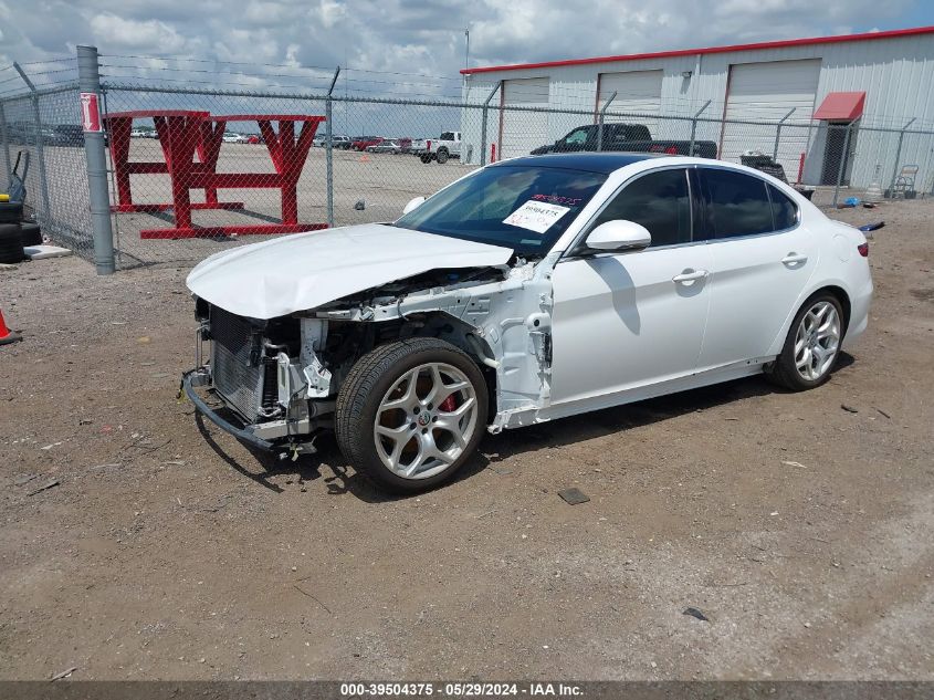 VIN ZARFAECN4J7583571 2018 ALFA ROMEO GIULIA TI RWD