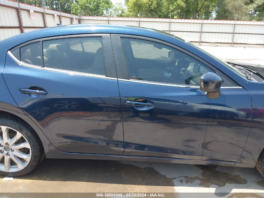 2014 Mazda Mazda3 S Grand Touring VIN: JM1BM1W35E1201396 Lot: 39504385