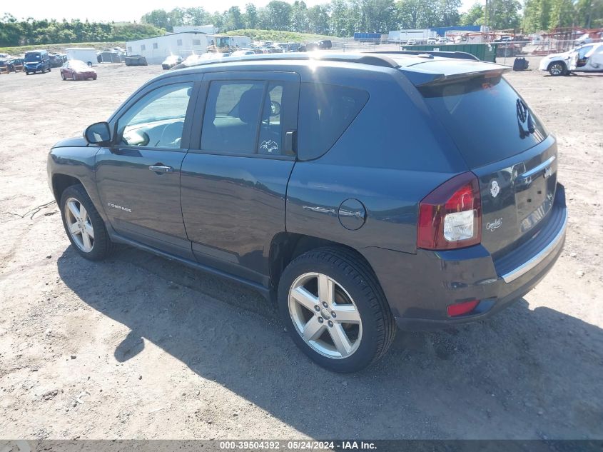 2014 Jeep Compass High Altitude VIN: 1C4NJCEAXED681998 Lot: 39504392