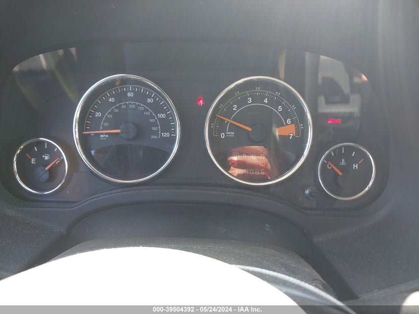 2014 Jeep Compass High Altitude VIN: 1C4NJCEAXED681998 Lot: 39504392