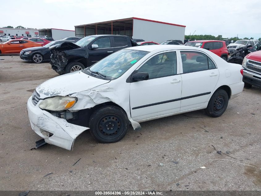 2004 Toyota Corolla Ce VIN: 1NXBR32E44Z300661 Lot: 39504396