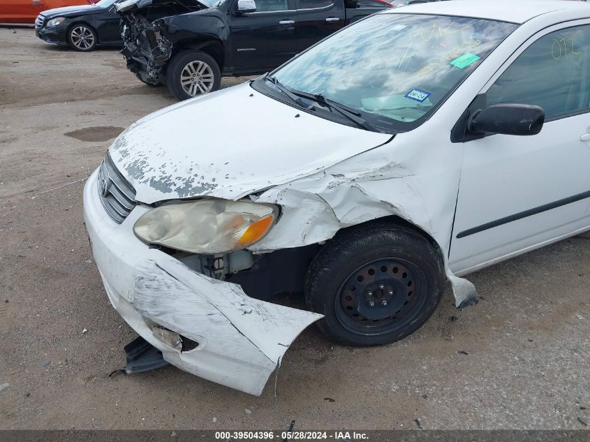 2004 Toyota Corolla Ce VIN: 1NXBR32E44Z300661 Lot: 39504396