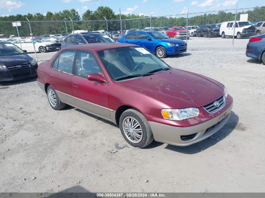 2001 Toyota Corolla Le VIN: 2T1BR12E11C486404 Lot: 39504397