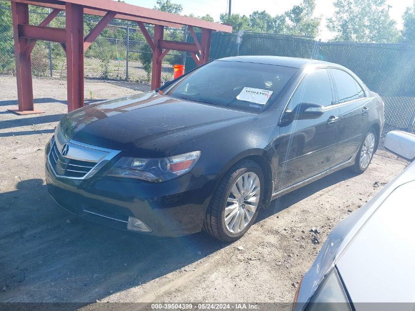 2011 Acura Rl VIN: JH4KB2F67BC000345 Lot: 39504399