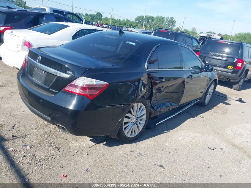 2011 Acura Rl 3.7 VIN: JH4KB2F67BC000345 Lot: 39504399