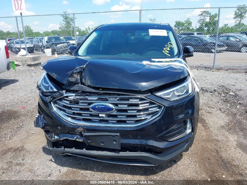 2019 Ford Edge Titanium VIN: 2FMPK4K97KBB31872 Lot: 39504415