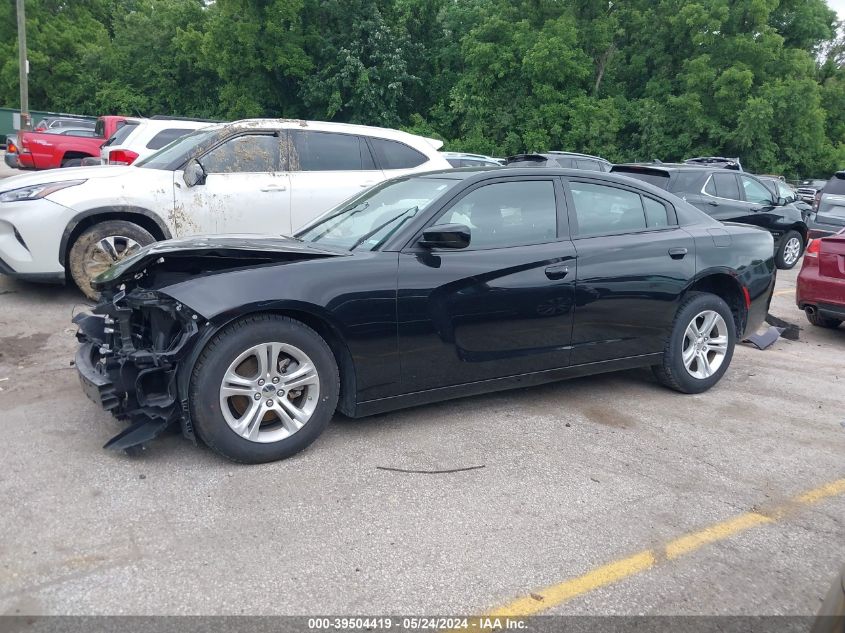 2022 Dodge Charger Sxt Rwd VIN: 2C3CDXBG9NH239378 Lot: 39504419