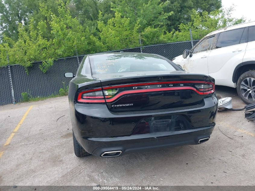 2022 Dodge Charger Sxt Rwd VIN: 2C3CDXBG9NH239378 Lot: 39504419