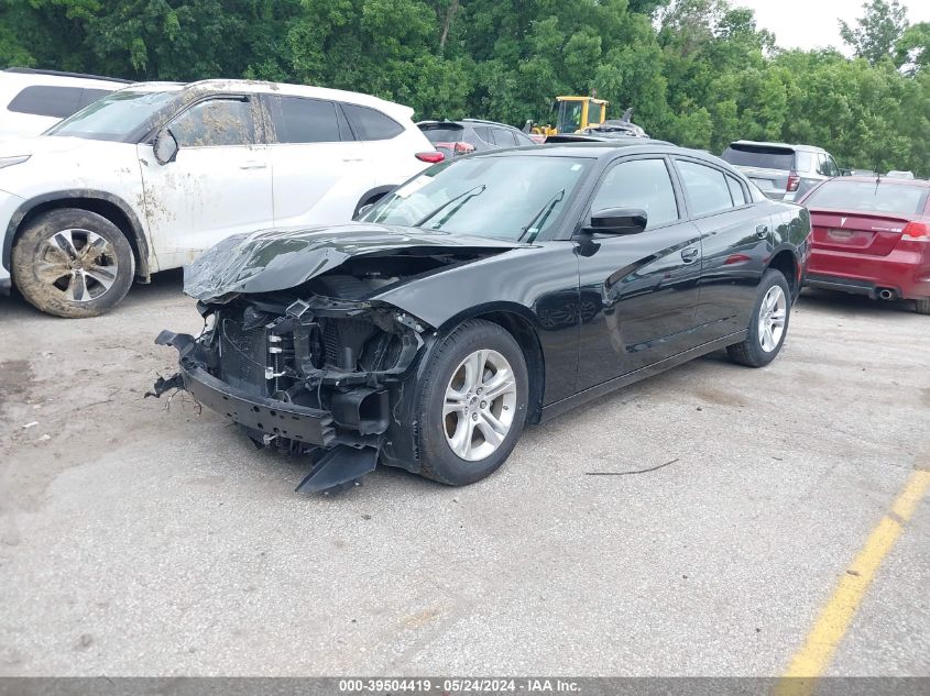 2022 Dodge Charger Sxt Rwd VIN: 2C3CDXBG9NH239378 Lot: 39504419