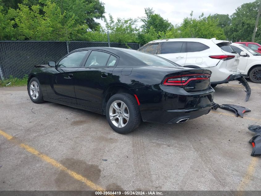 2022 Dodge Charger Sxt Rwd VIN: 2C3CDXBG9NH239378 Lot: 39504419