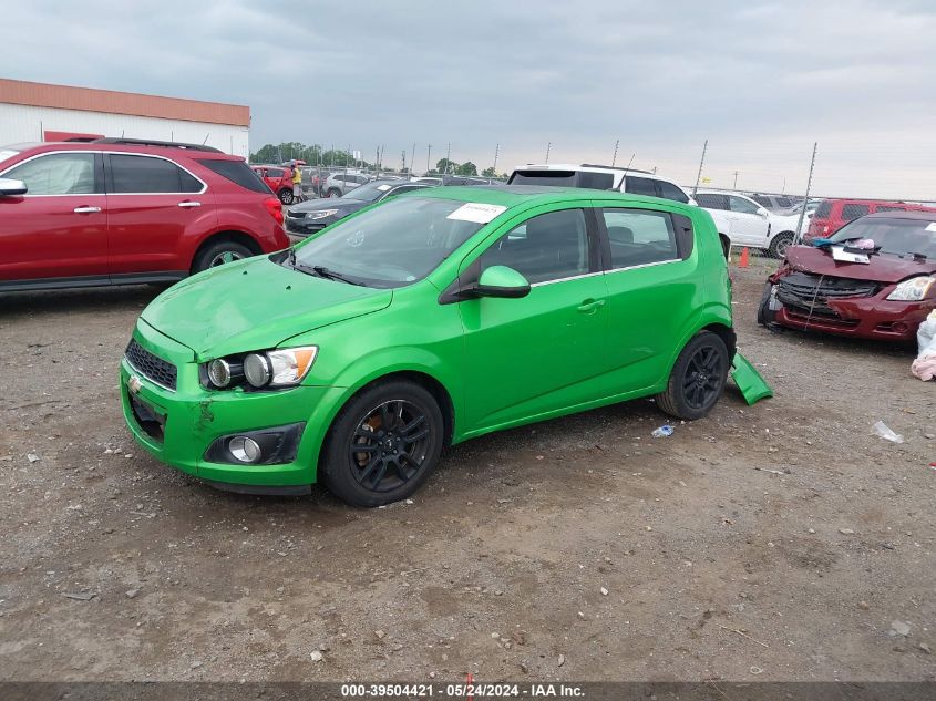 2014 Chevrolet Sonic Lt Auto VIN: 1G1JC6SH8E4232467 Lot: 39504421