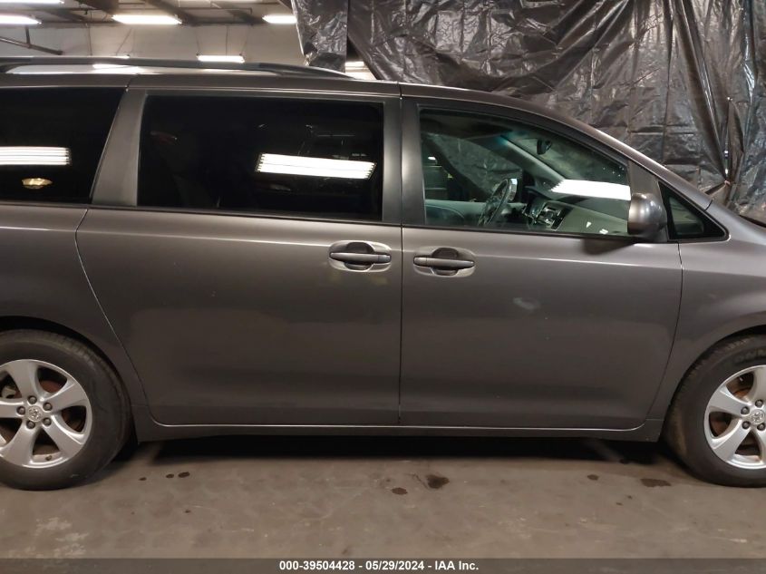 2011 Toyota Sienna Le V6 VIN: 5TDKK3DC2BS092401 Lot: 39504428