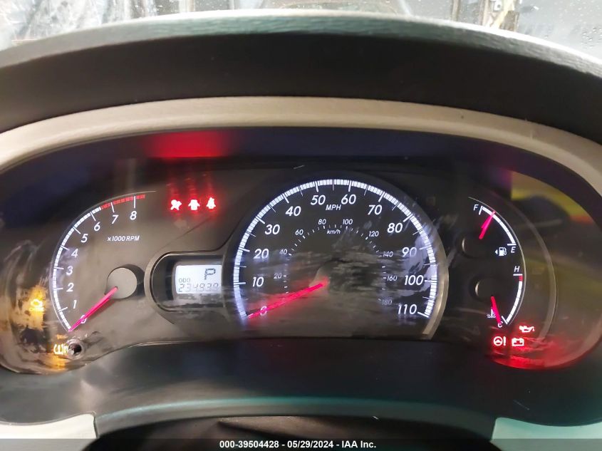 2011 Toyota Sienna Le V6 VIN: 5TDKK3DC2BS092401 Lot: 39504428