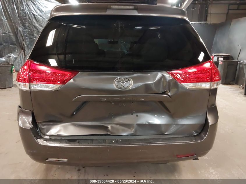 2011 Toyota Sienna Le V6 VIN: 5TDKK3DC2BS092401 Lot: 39504428