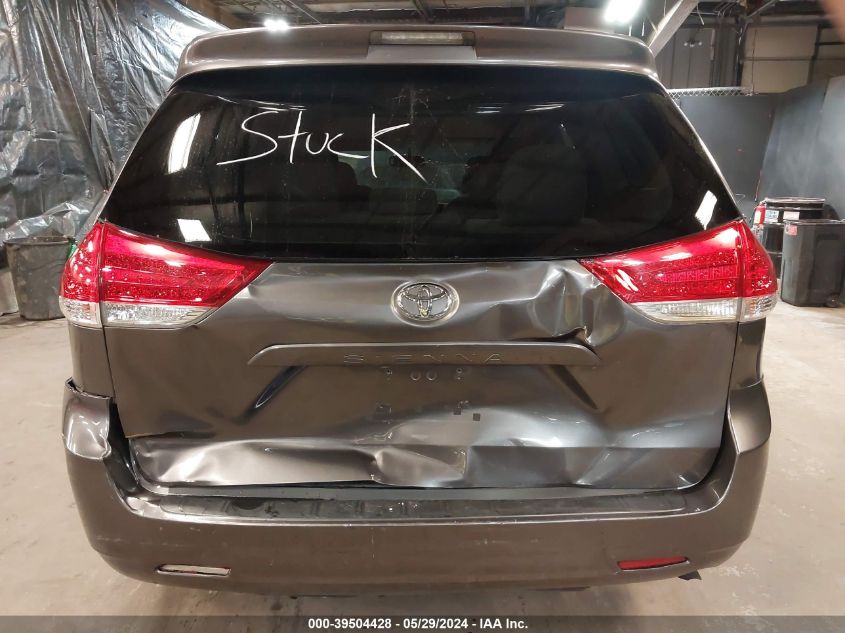 2011 Toyota Sienna Le V6 VIN: 5TDKK3DC2BS092401 Lot: 39504428