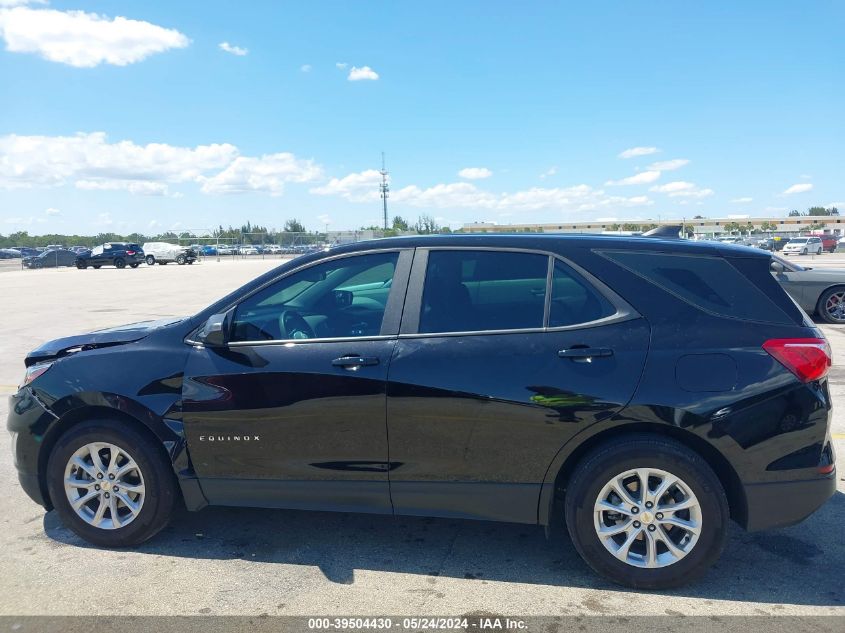 2020 Chevrolet Equinox Fwd Ls VIN: 2GNAXHEV7L6207040 Lot: 39504430