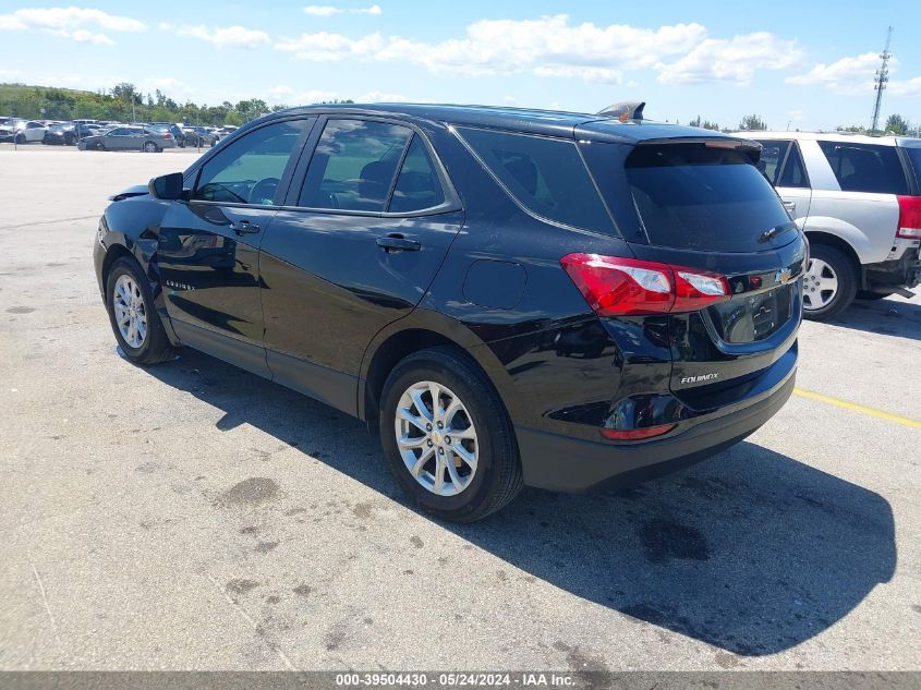 2020 Chevrolet Equinox Fwd Ls VIN: 2GNAXHEV7L6207040 Lot: 39504430