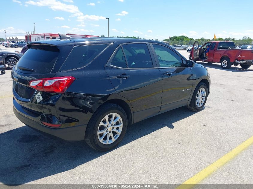 2020 Chevrolet Equinox Fwd Ls VIN: 2GNAXHEV7L6207040 Lot: 39504430