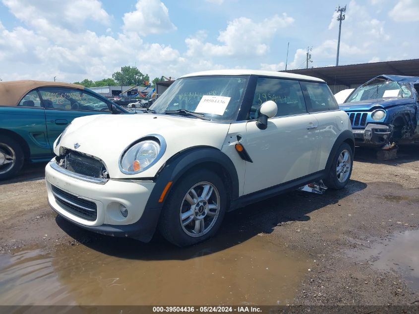 2012 Mini Cooper VIN: WMWSU3C5XCT368465 Lot: 39504436