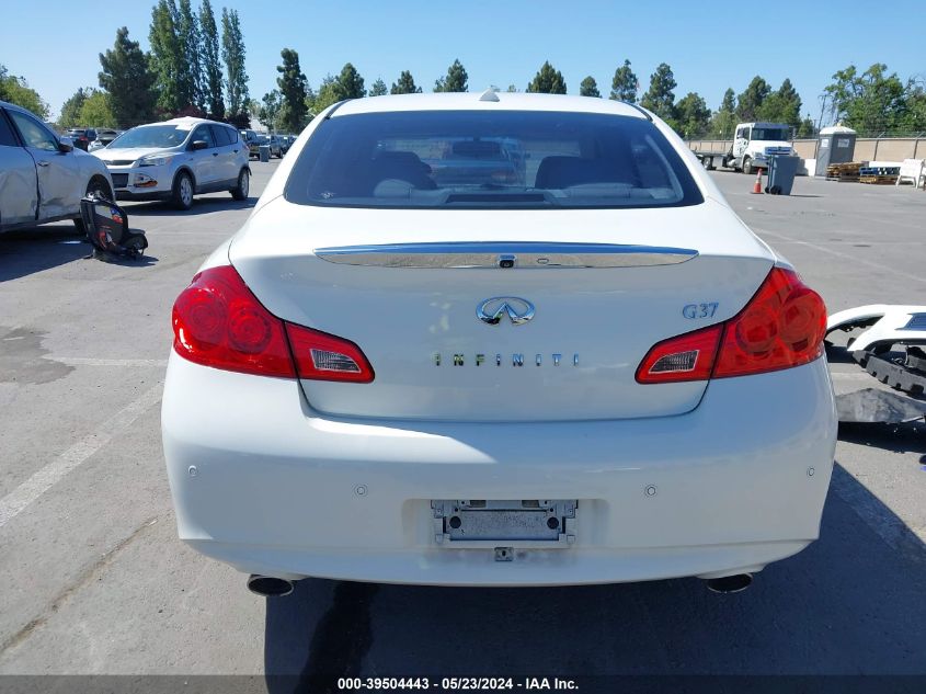 2010 Infiniti G37 Journey VIN: JN1CV6APXAM403378 Lot: 39504443