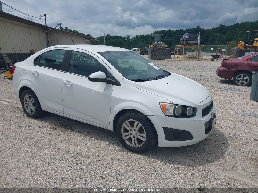 2013 Chevrolet Sonic Lt Auto VIN: 1G1JC5SH2D4189026 Lot: 39504480