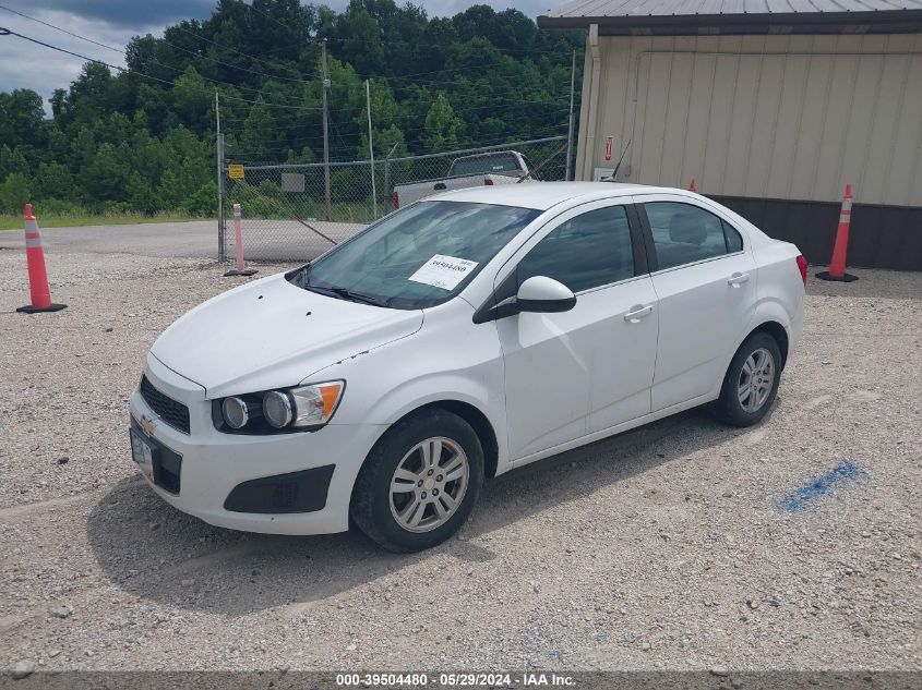 2013 Chevrolet Sonic Lt Auto VIN: 1G1JC5SH2D4189026 Lot: 39504480