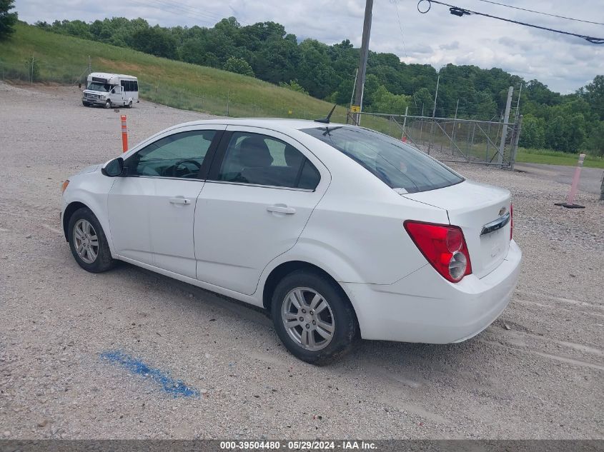 2013 Chevrolet Sonic Lt Auto VIN: 1G1JC5SH2D4189026 Lot: 39504480