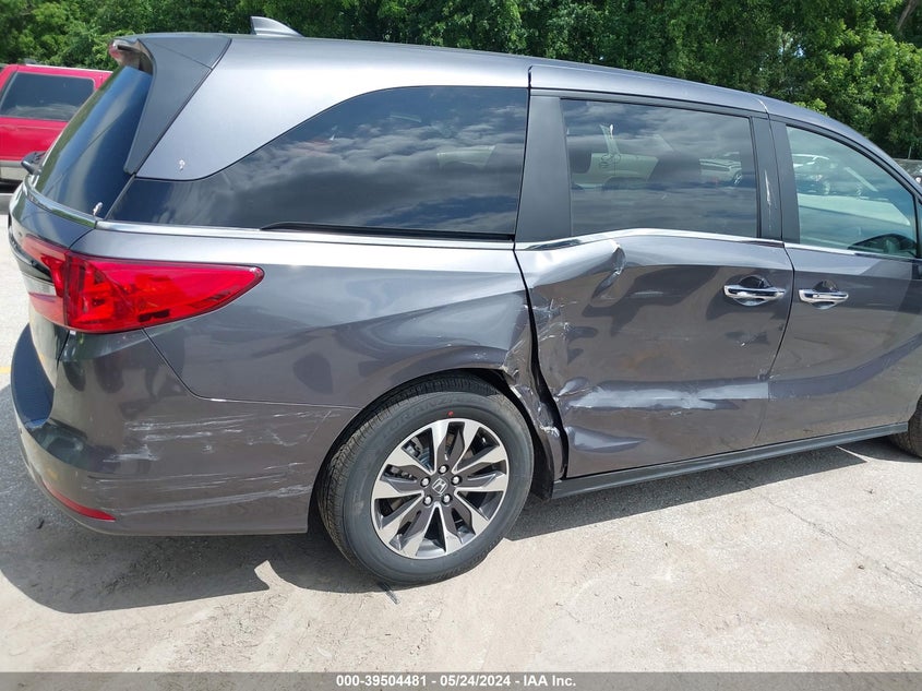 2024 Honda Odyssey Ex-L VIN: 5FNRL6H66RB050930 Lot: 39504481