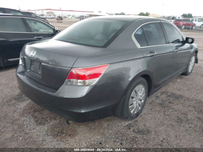 2010 Honda Accord 2.4 Lx VIN: 1HGCP2F33AA072667 Lot: 39504486