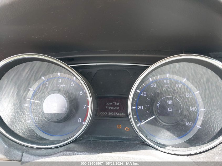 2013 Hyundai Sonata Gls VIN: 5NPEB4ACXDH760347 Lot: 39504507