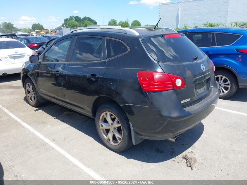 2009 Nissan Rogue Sl VIN: JN8AS58V49W442306 Lot: 39504509