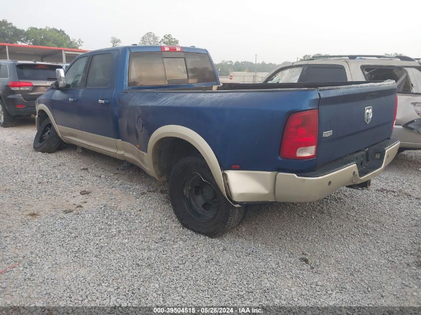 2011 Ram Ram 3500 Laramie VIN: 3D73Y4CL9BG515067 Lot: 39504515