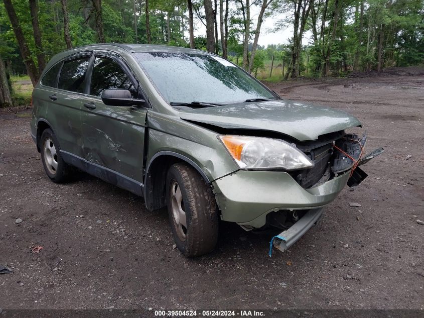 2009 Honda Cr-V Lx VIN: JHLRE38349C013552 Lot: 39504524