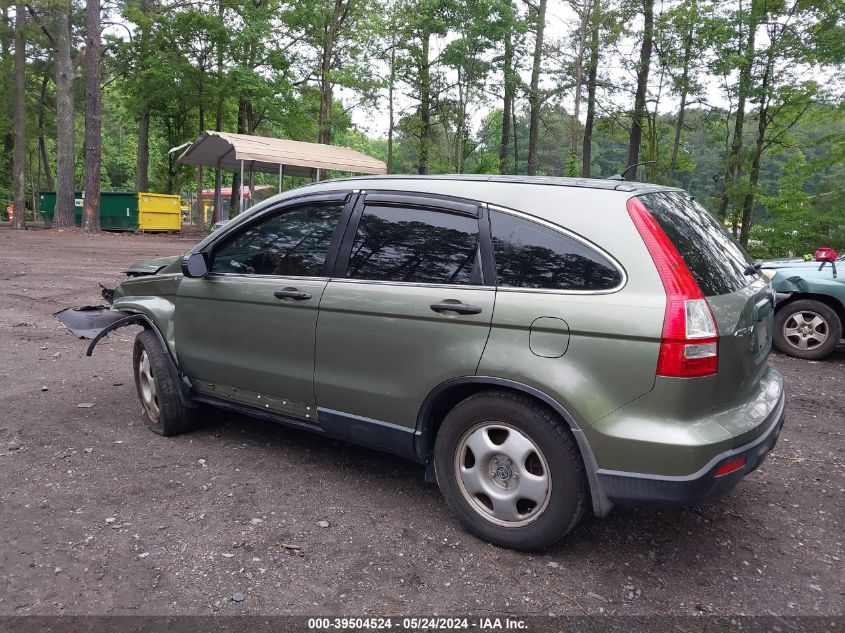 2009 Honda Cr-V Lx VIN: JHLRE38349C013552 Lot: 39504524