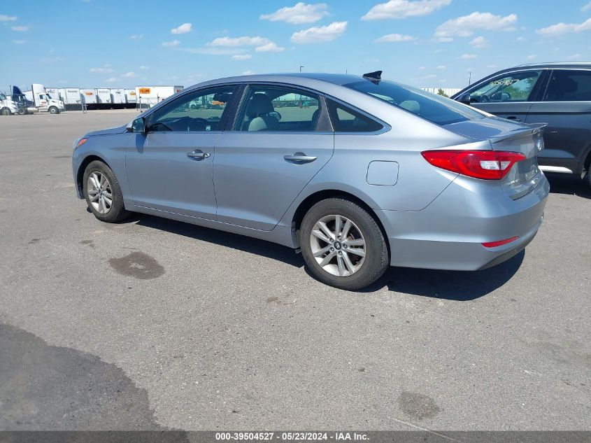 2016 Hyundai Sonata Se VIN: 5NPE24AF4GH282490 Lot: 39504527