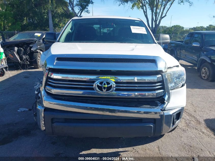 2016 Toyota Tundra Sr5 5.7L V8 VIN: 5TFRW5F19GX203487 Lot: 39504531