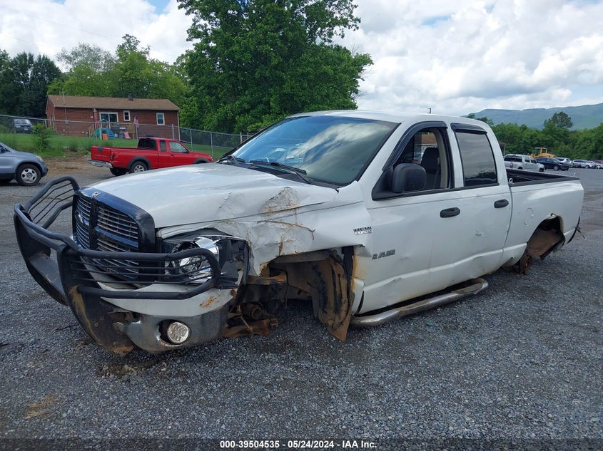 2008 Dodge Ram 1500 Slt VIN: 1D7HU18268S557357 Lot: 39504535