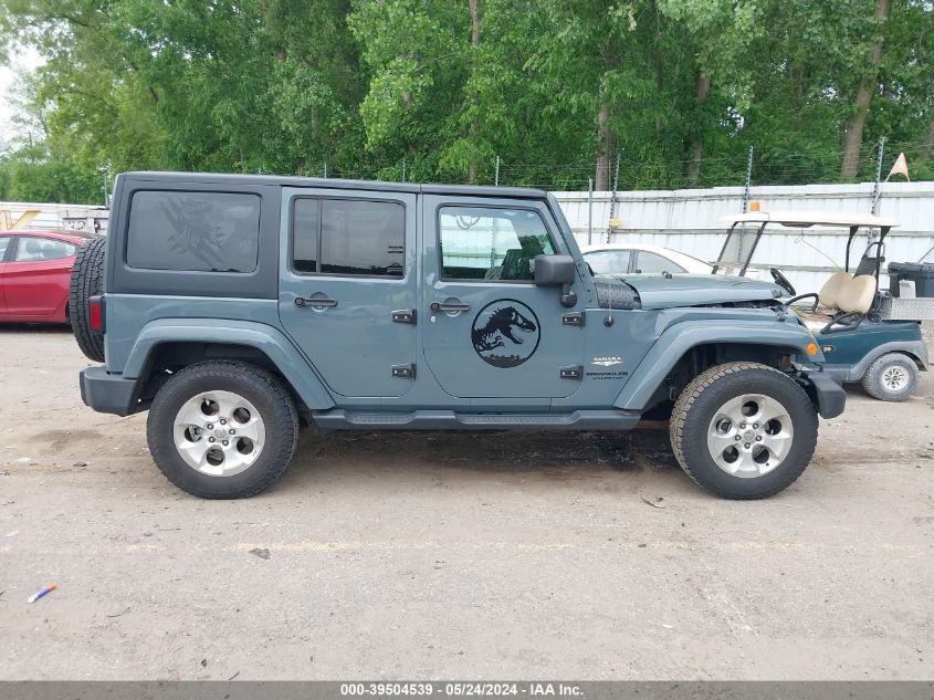 2015 Jeep Wrangler Unlimited Sahara VIN: 1C4BJWEG5FL638296 Lot: 39504539