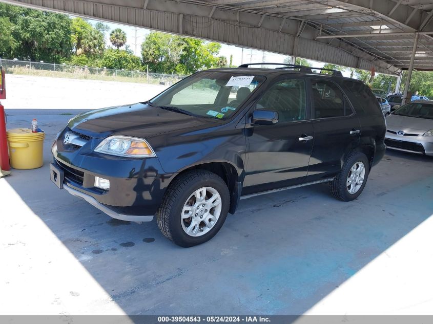 2006 Acura Mdx Touring VIN: 2HNYD188X6H516212 Lot: 39504543