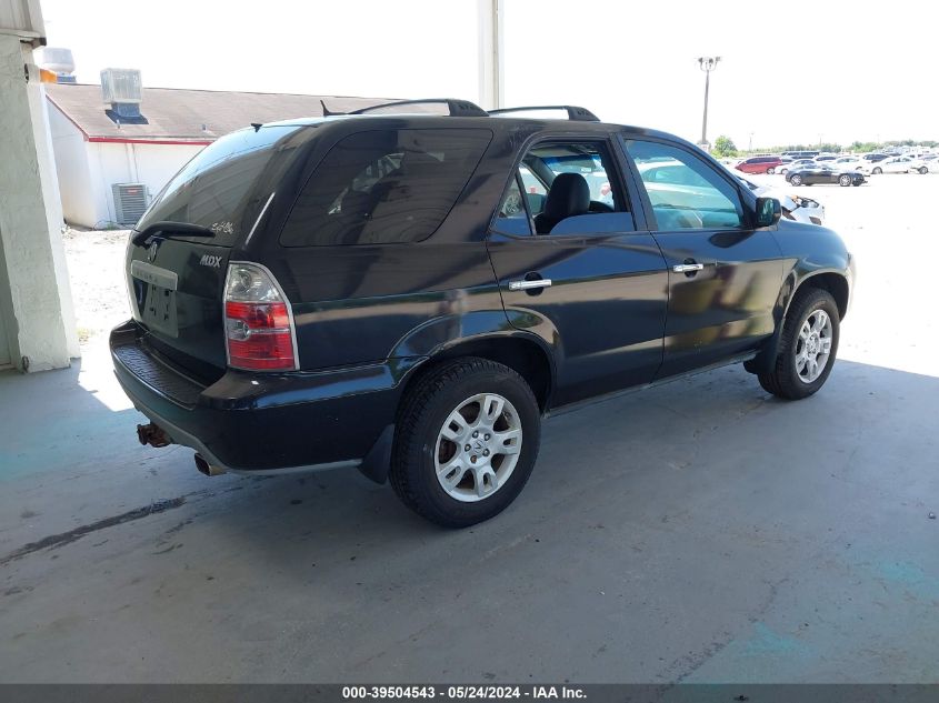 2006 Acura Mdx Touring VIN: 2HNYD188X6H516212 Lot: 39504543