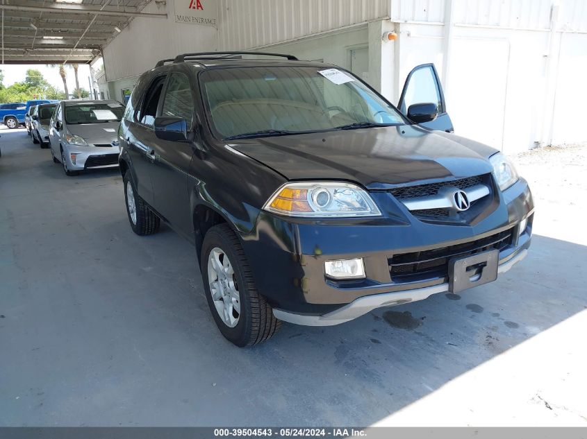 2006 Acura Mdx Touring VIN: 2HNYD188X6H516212 Lot: 39504543