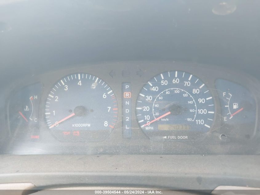 2001 Toyota Sienna Xle VIN: 4T3ZF13C01U366345 Lot: 39504544