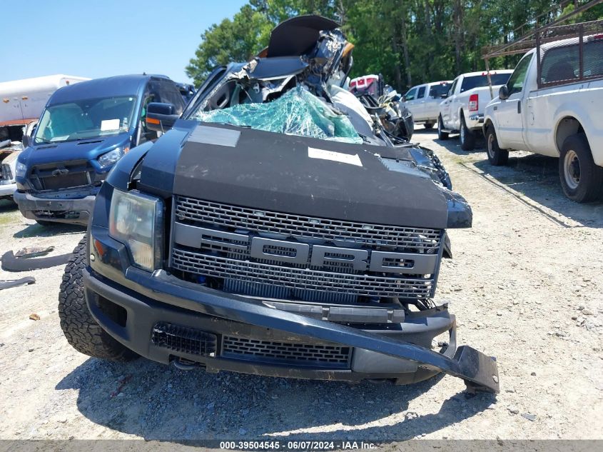 2011 Ford F-150 Svt Raptor VIN: 1FTFW1R6XBFA10296 Lot: 39504545