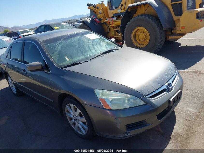 2007 Honda Accord 3.0 Ex VIN: 1HGCM66567A015583 Lot: 39504556