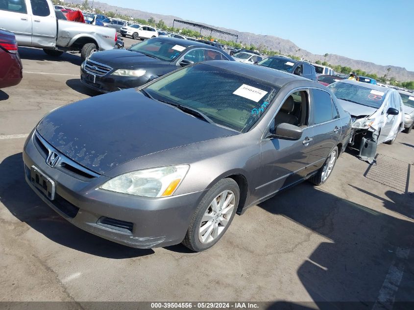 2007 Honda Accord 3.0 Ex VIN: 1HGCM66567A015583 Lot: 39504556