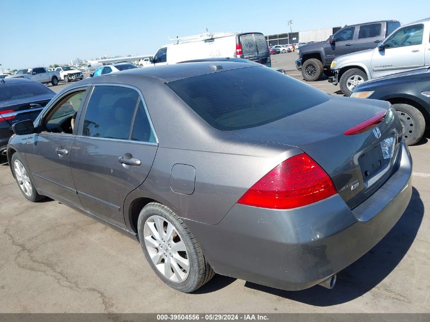 2007 Honda Accord 3.0 Ex VIN: 1HGCM66567A015583 Lot: 39504556